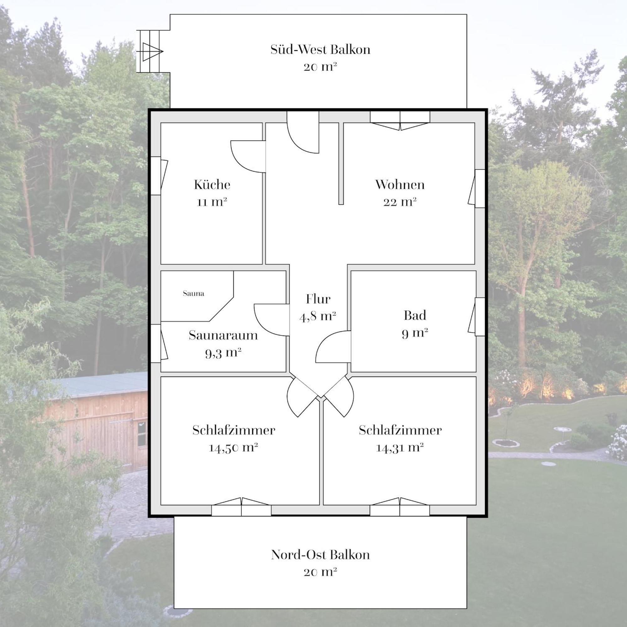 Meer & Wald Wellness Appartements Heringsdorf  Eksteriør bilde